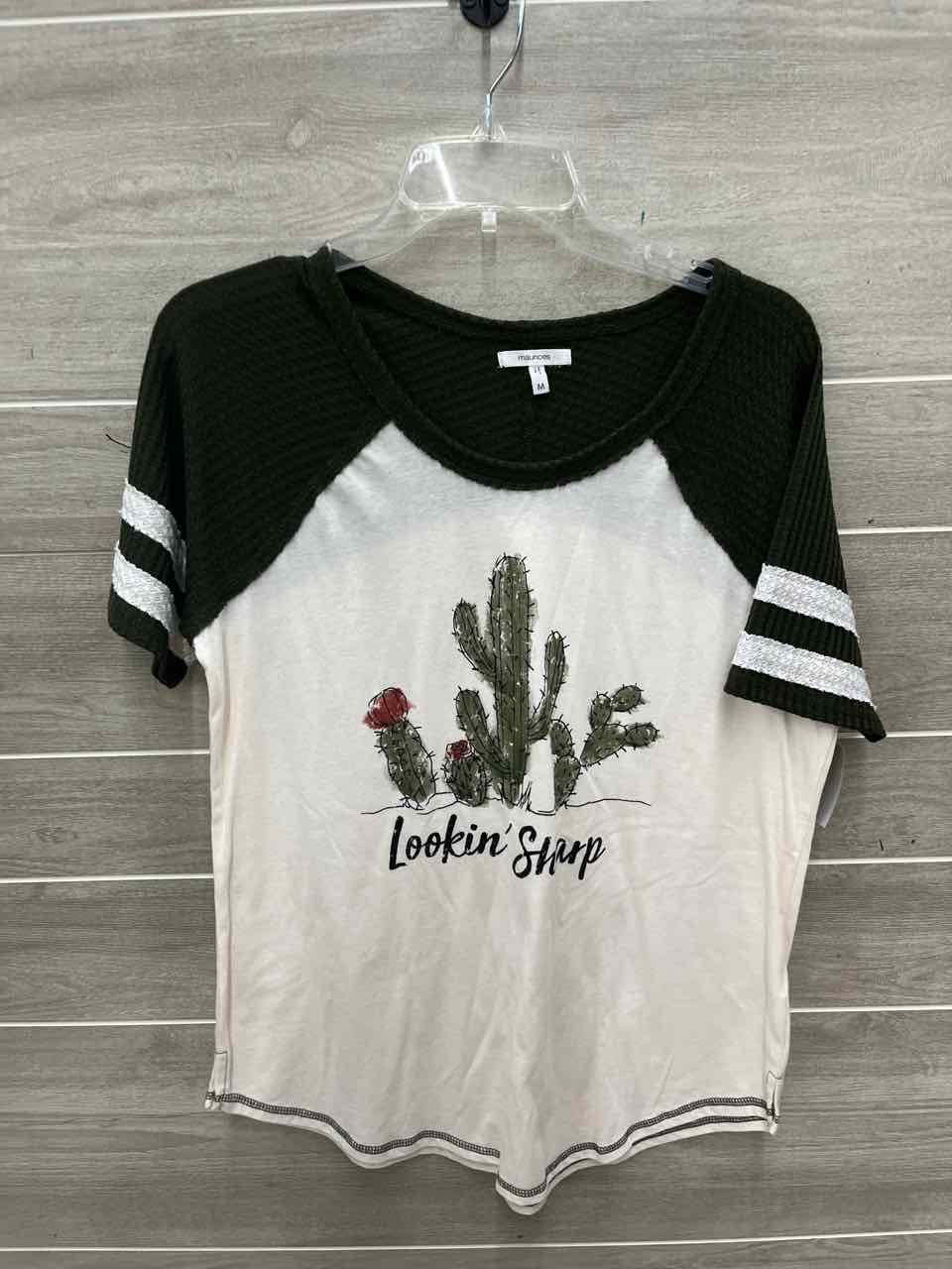 Maurices Size M Olive Womens Shirt