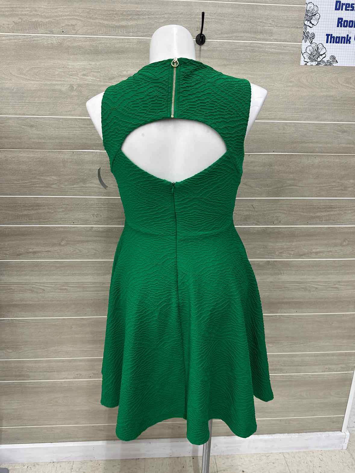 Calvin Klein Green Womens Women Size 10 Dress