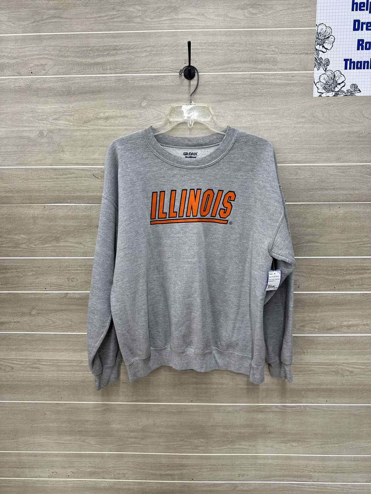Size L Gray Womens Sweatshirt
