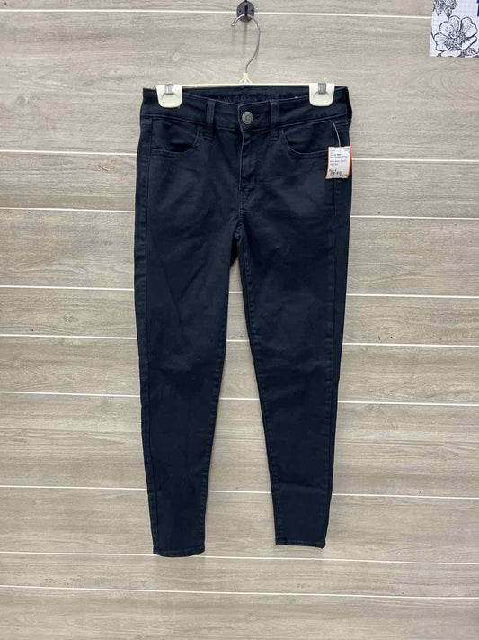American Eagle Black Womens Women Size 4 Jeans