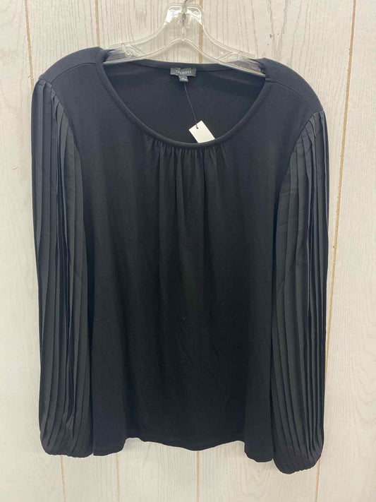 Talbots Black Womens Size M Shirt