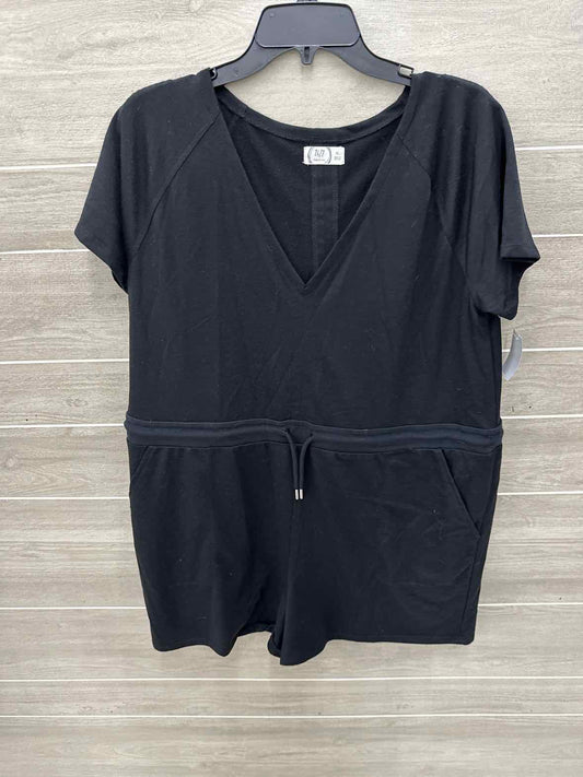 Maurices Black Womens Women Size 12/14 Romper