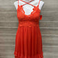 Listicle Size 4/6 Orange Womens Dress