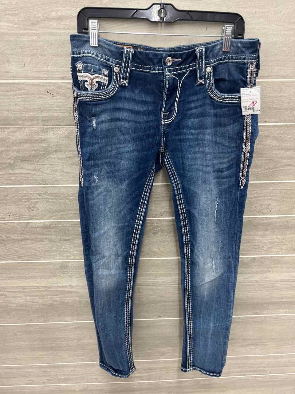 Rock Revival Size 10 Blue Womens Jeans