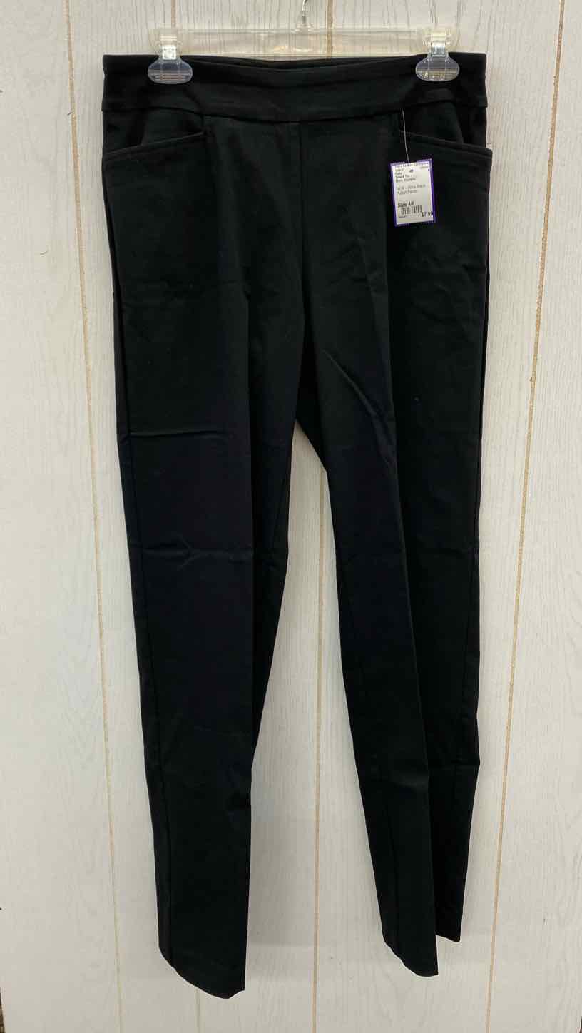 Time & Tru Black Womens Size 4/6 Pants