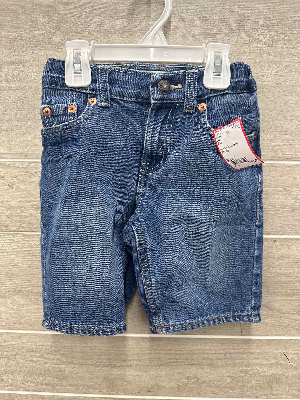 Levis Boys Size 5 Shorts