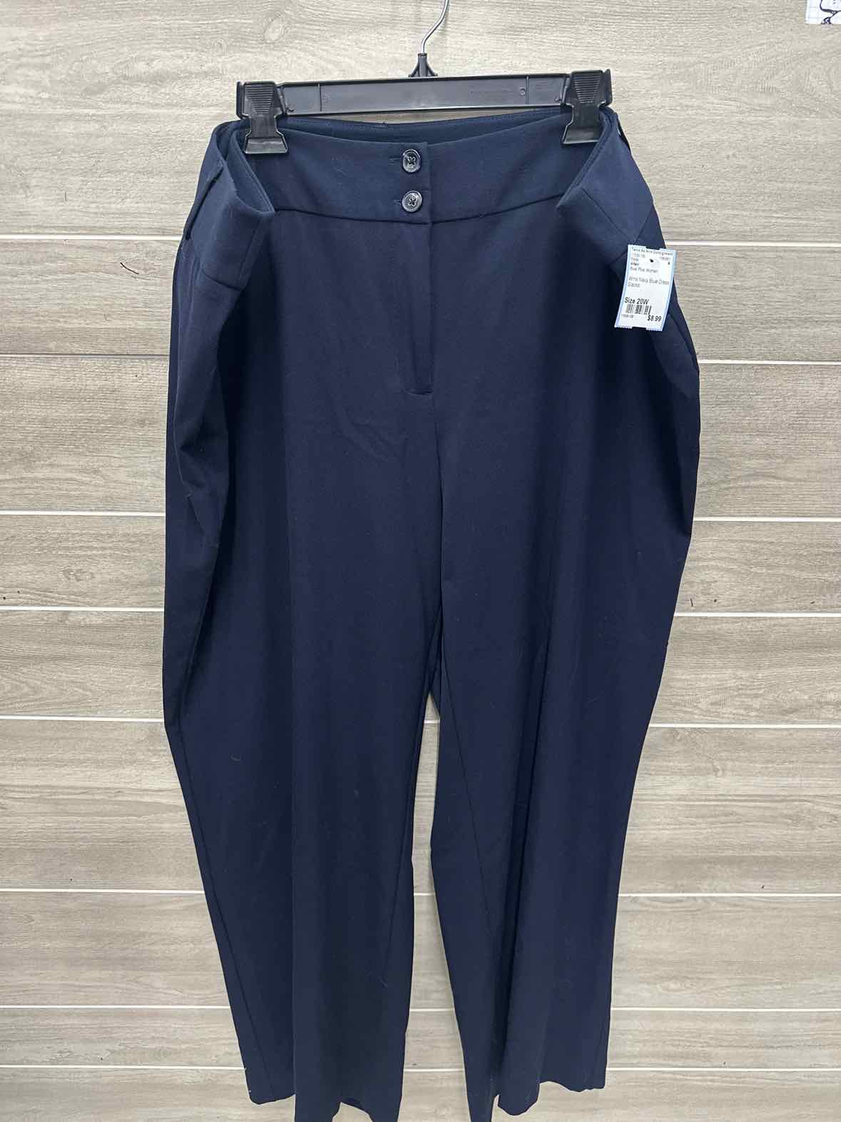 Alfani Size 20W Blue Plus Pants