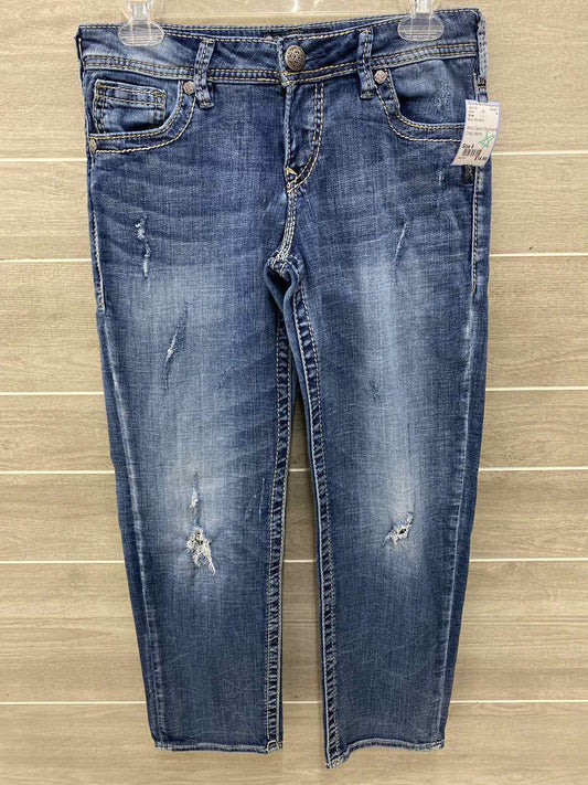 Silver Blue Womens Size 6 Jeans
