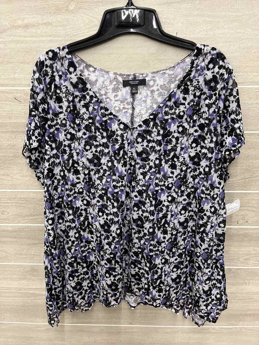 Simply Vera Size XL Black Womens Shirt
