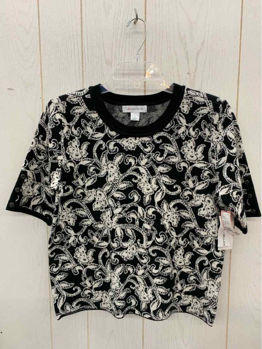 Liz Claiborne Black Womens Size Small Sweater