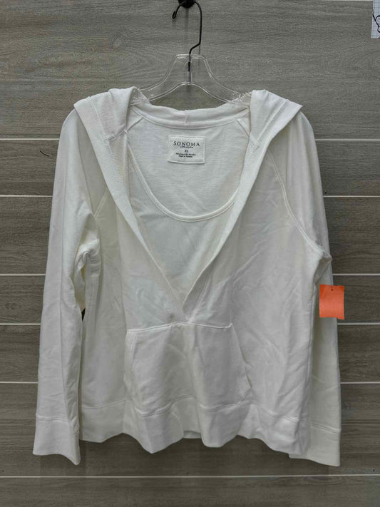 Sonoma Cream Womens Women Size XL Sweatshirt