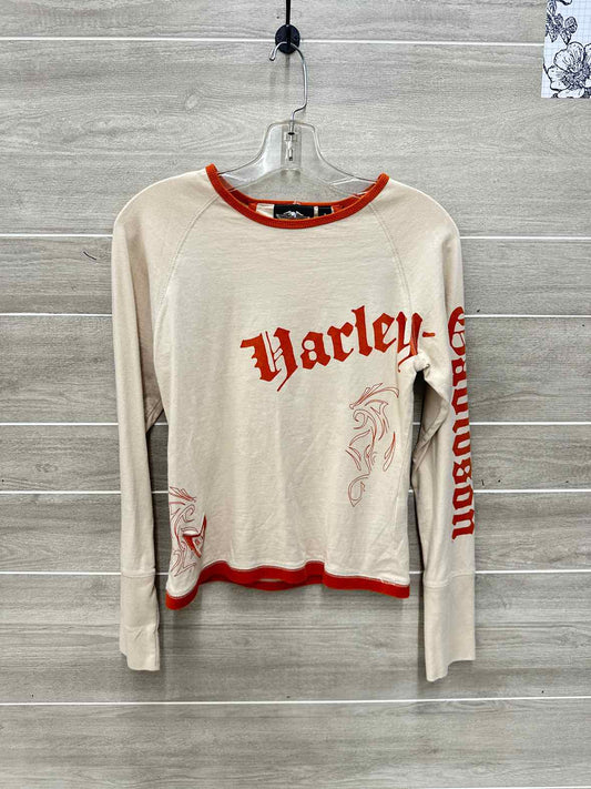 Harley Davidson Size S Tan Womens Shirt