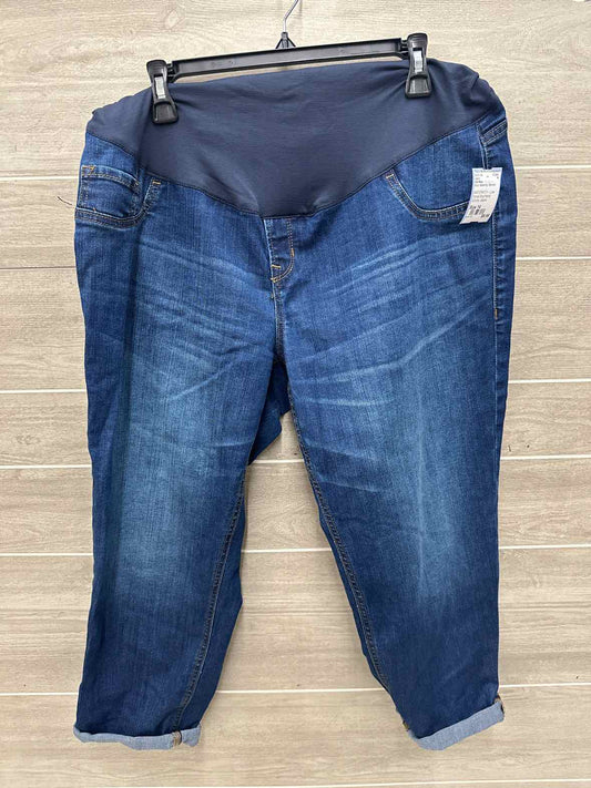 Old Navy Size 14 Blue Maternity Jeans