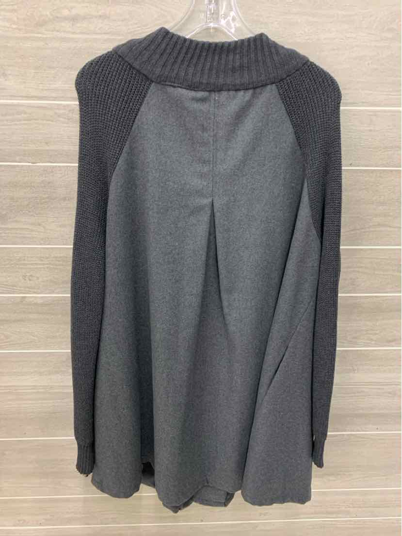 Gray Womens Size 1X Sweater