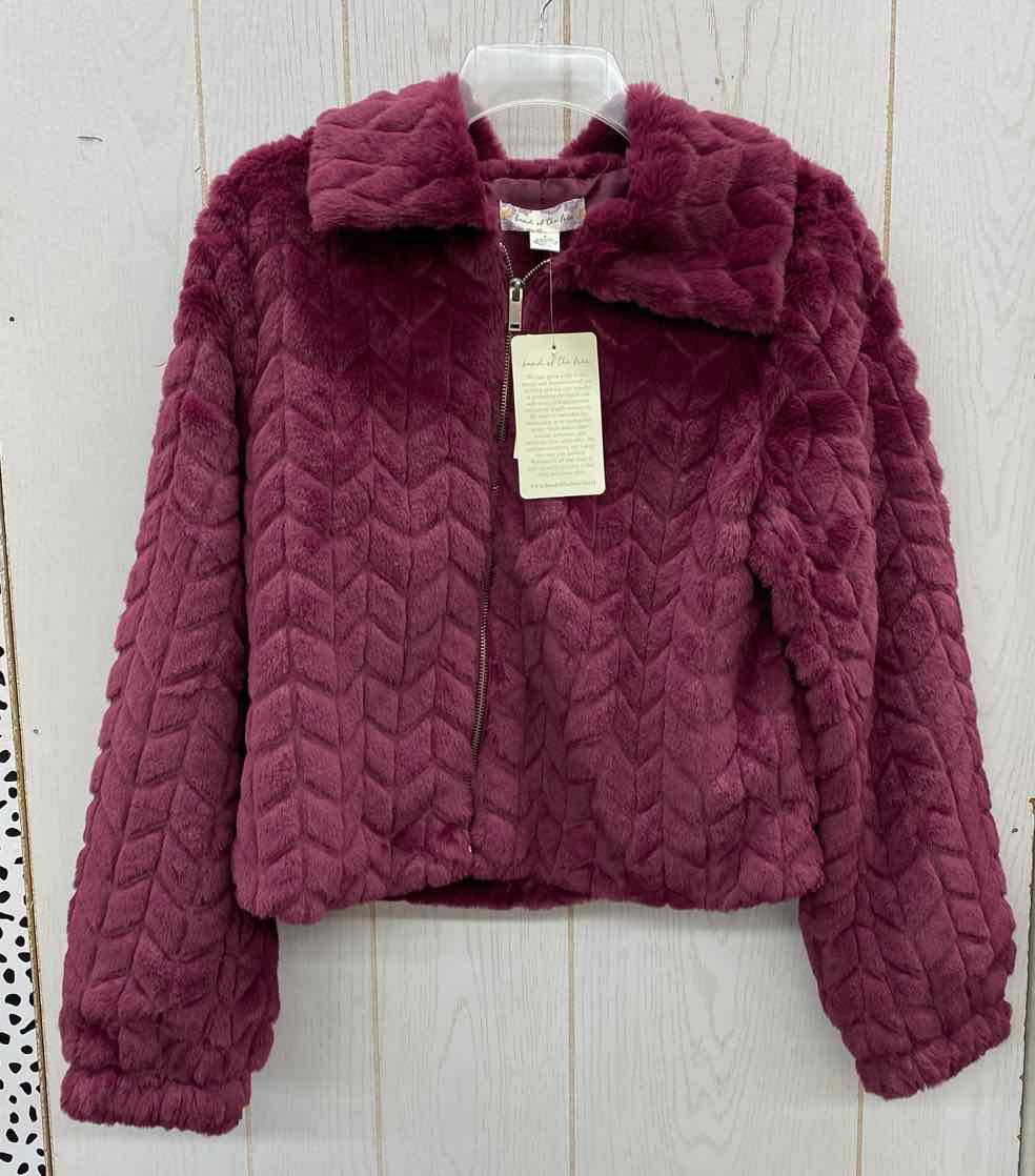 Band of the Free Purple Womens Size Small Jacket (Outdoor)