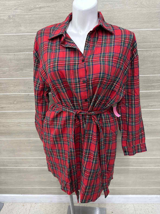 Size 14/16 Red Womens Dress