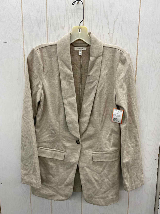 Maurices Tan Womens Size 2/4 Blazer