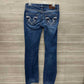 Big Star Size 4 Long Blue Womens Jeans