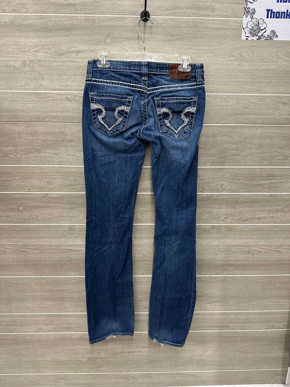 Big Star Size 4 Long Blue Womens Jeans