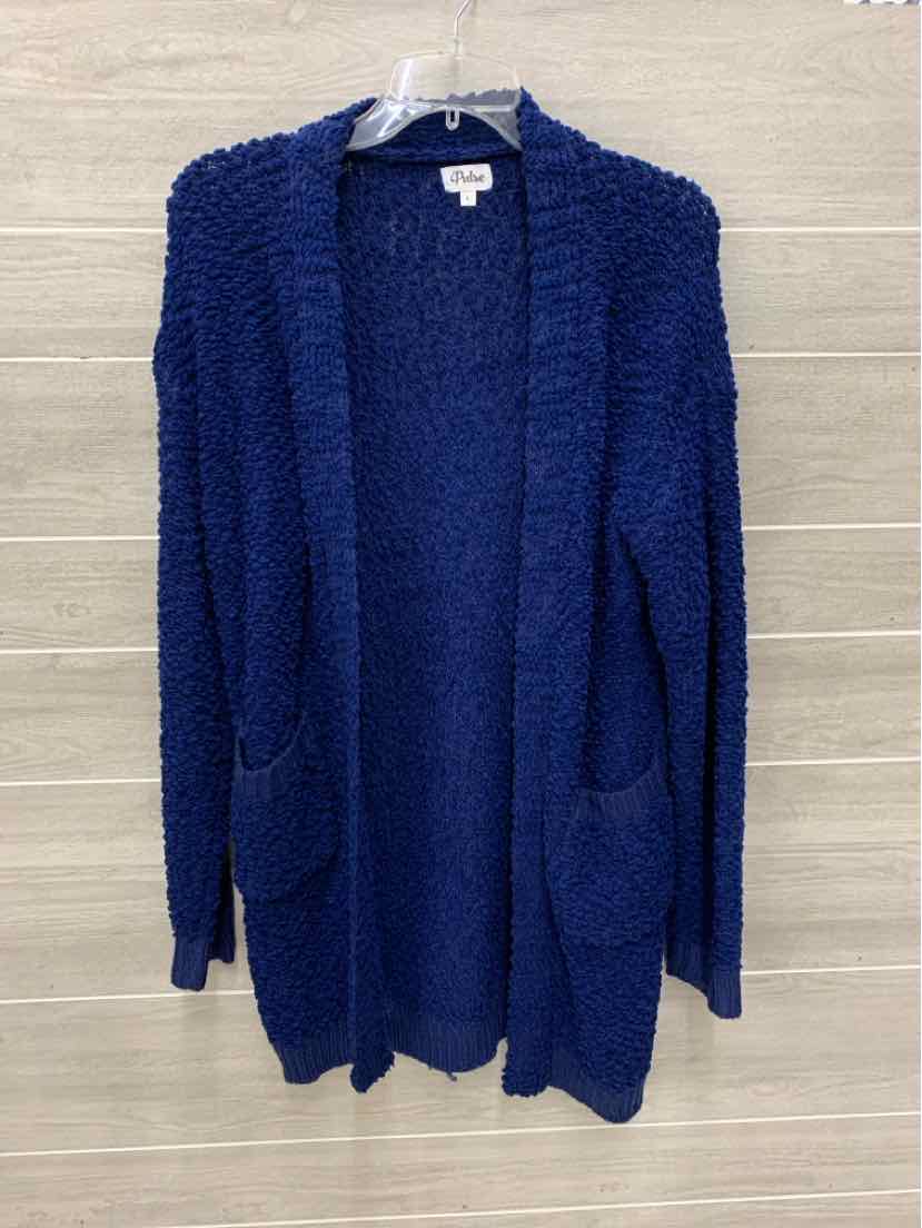 Pulse Blue Womens Size L Sweater