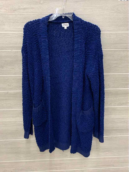 Pulse Blue Womens Size L Sweater
