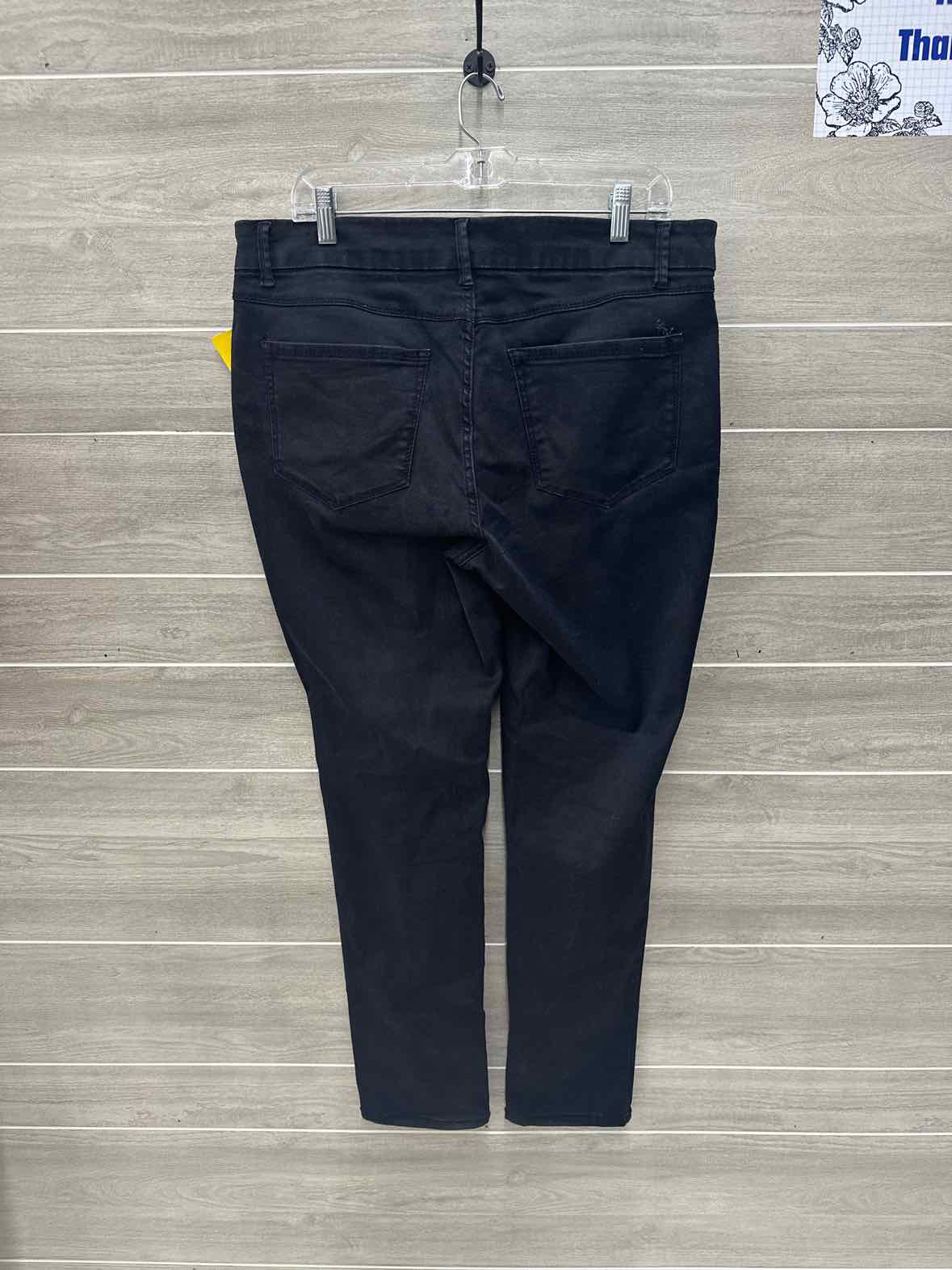 Faded Glory Black Womens Women Size 16 Jeans