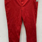 Maurices Red Womens Size 20 Pants