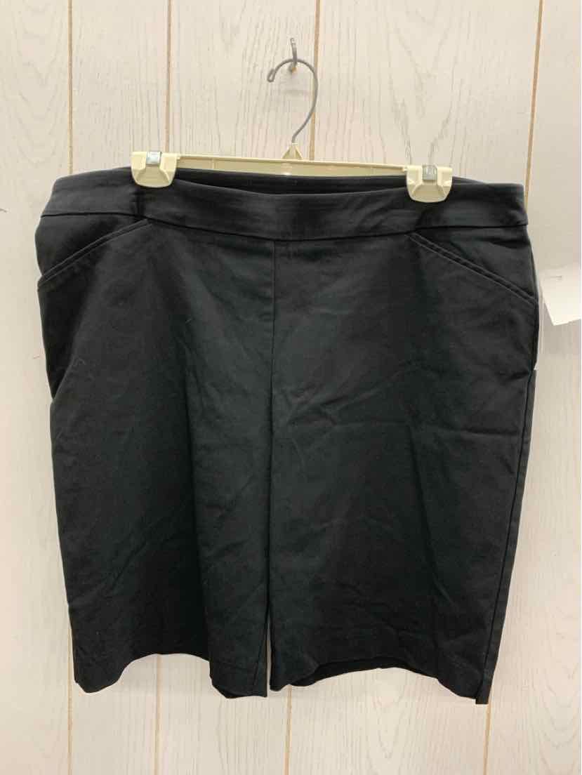 Time & Tru Black Womens Size 16/18 Shorts