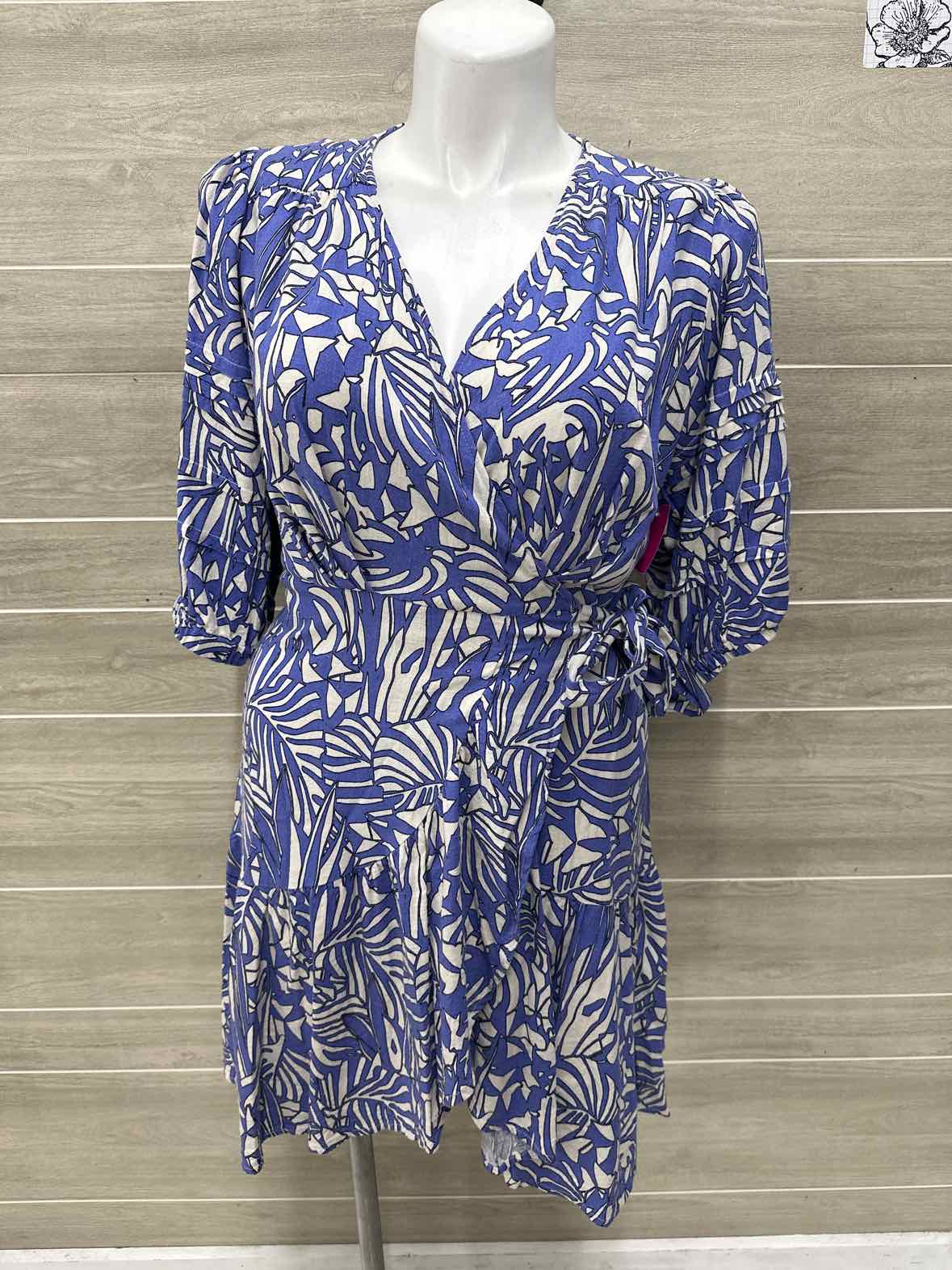 Suncoo Size 12/14 Blue Womens Dress