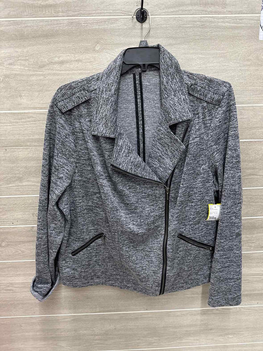 Maurices Size 3X Gray Plus Blazer