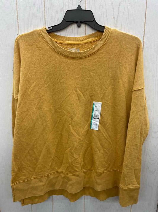 Time & Tru Yellow Womens Size 16/18 Sweatshirt