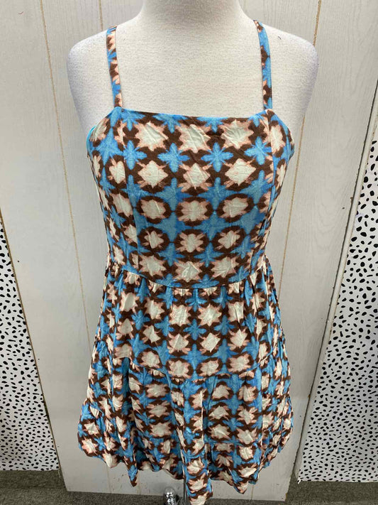 LOFT Blue Womens Size 4P Dress