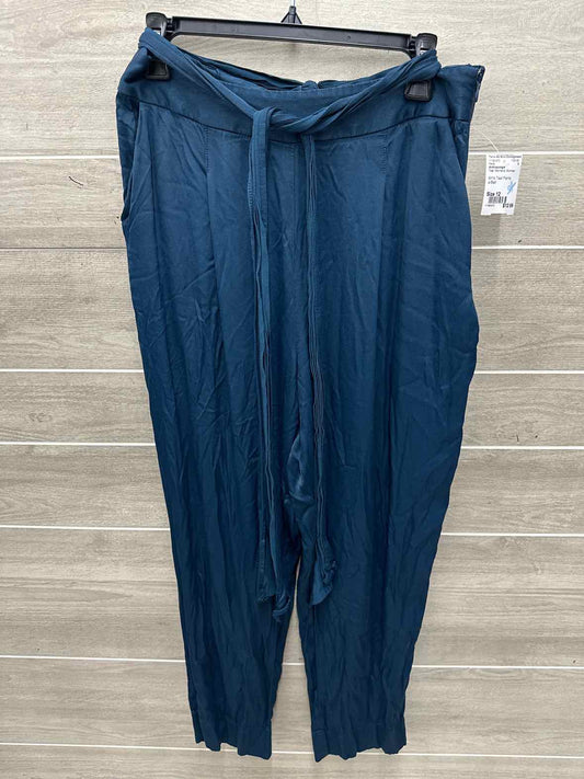 Anthropologie Teal Womens Women Size 12 Pants