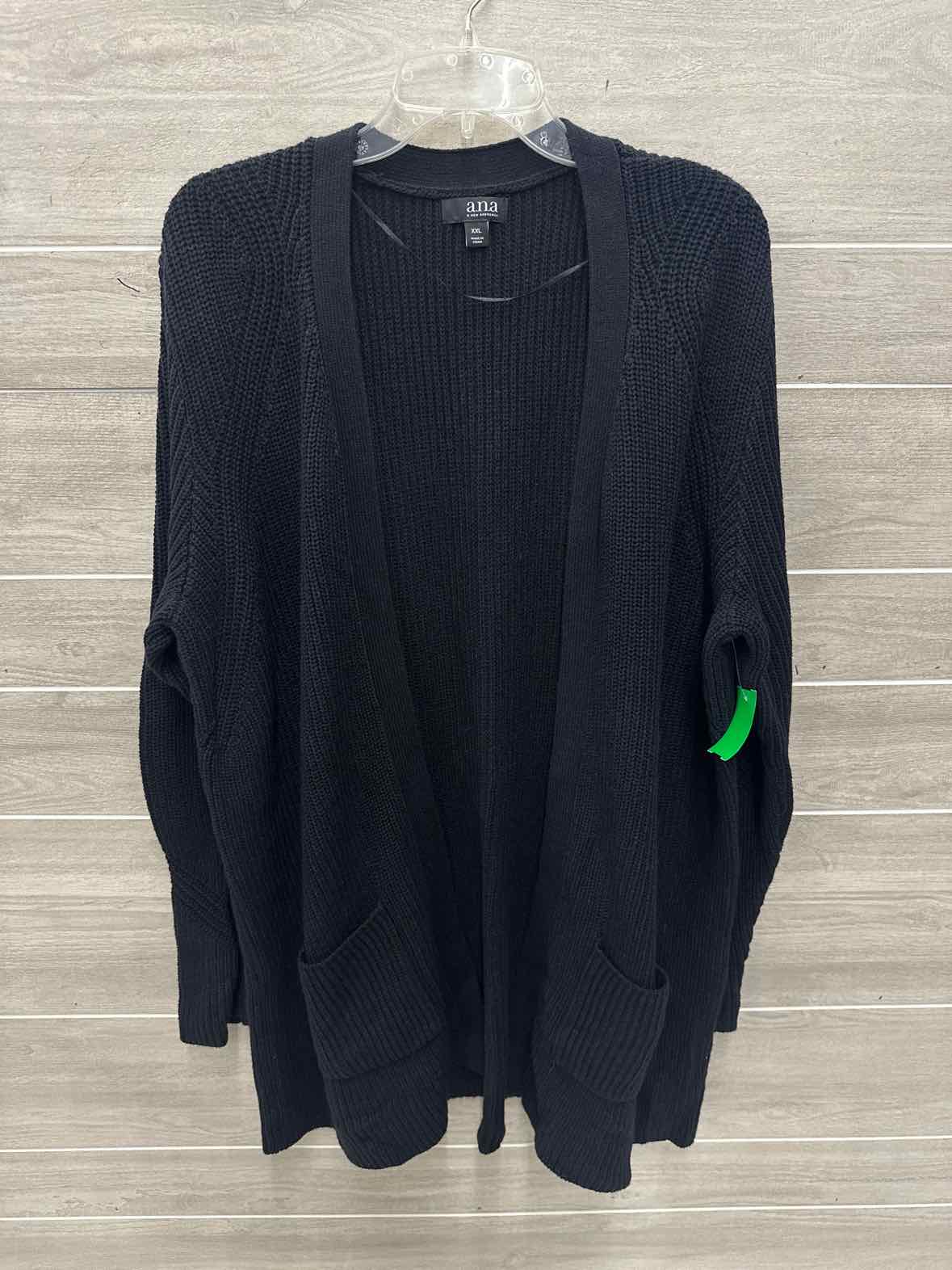 ANA Size XXL Black Womens Sweater