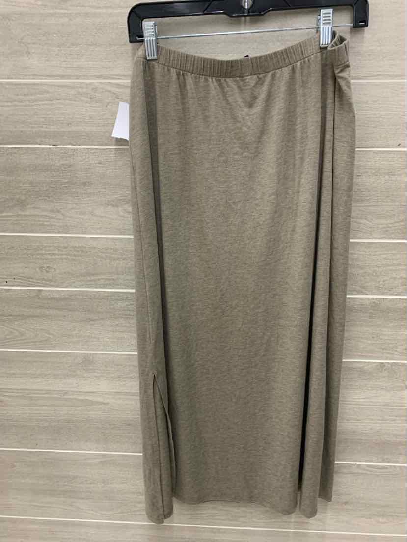 Eileen Fisher Taupe Womens Size M Shirt