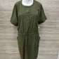 Talbots Size 10/12 Olive Womens Dress