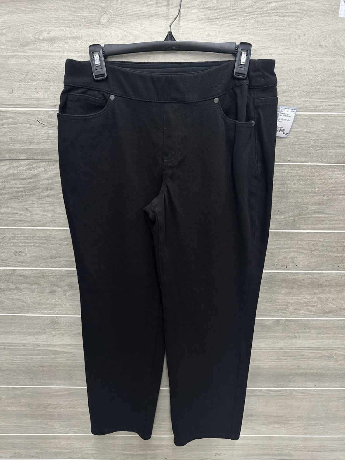 Coldwater Creek Size 8P Black Petite Pants