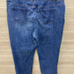 CJ Banks Blue Womens Size 24W Jeans
