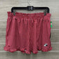 Disney Size M Red Womens Shorts