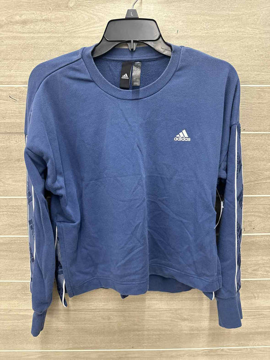 Adidas Size M Blue Womens Sweatshirt
