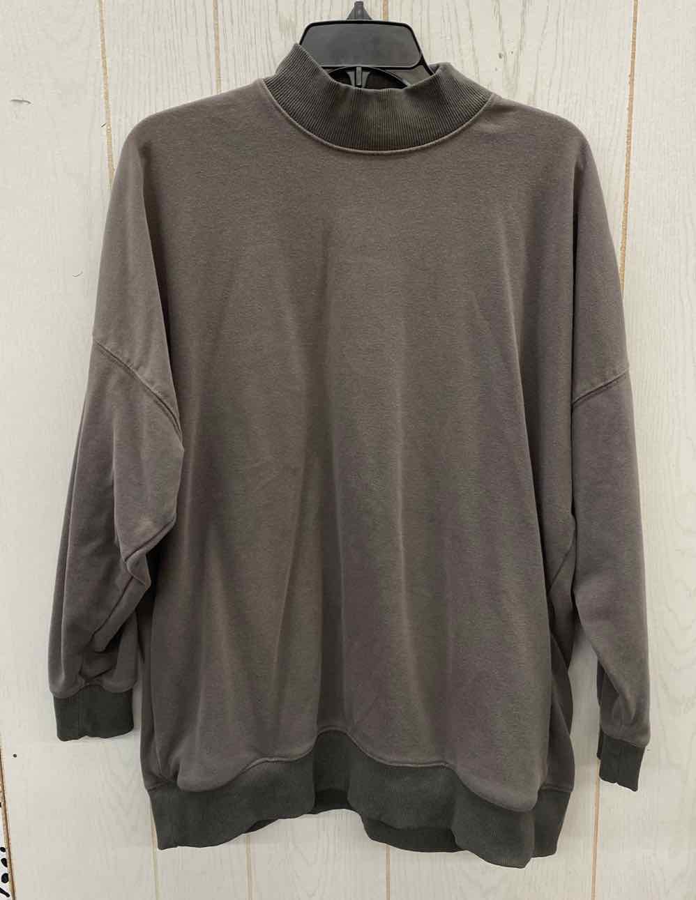 Gray Womens Size M Sweatshirt