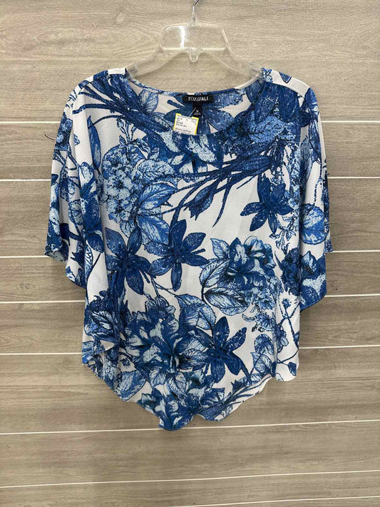 Roz & Ali Blue Womens Size M Shirt