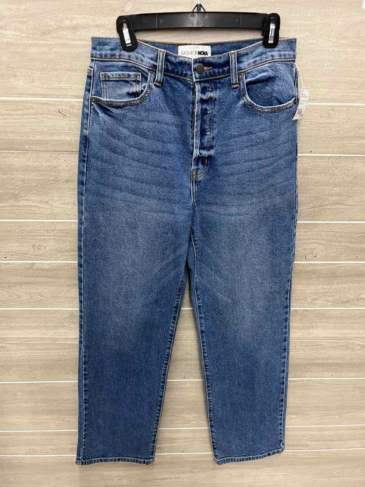 Fashion Nova Size 8/10 Blue Womens Jeans