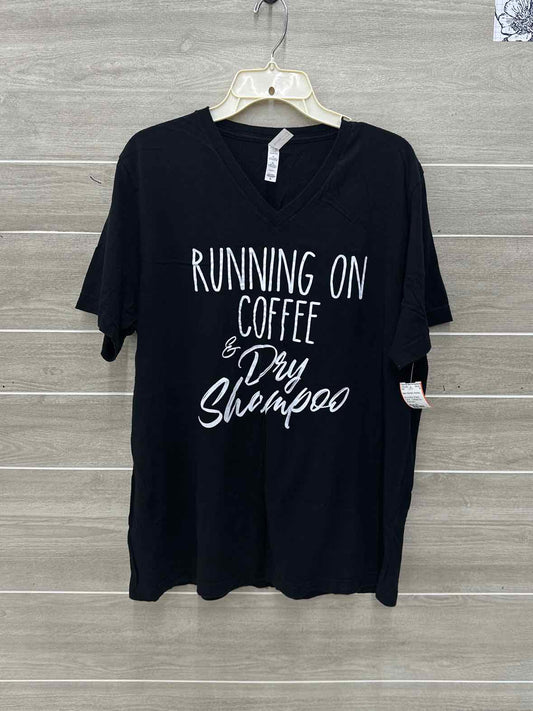 Black Womens Women Size 16 Shirt