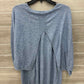 H by Halston Blue Womens Size XL Sweater