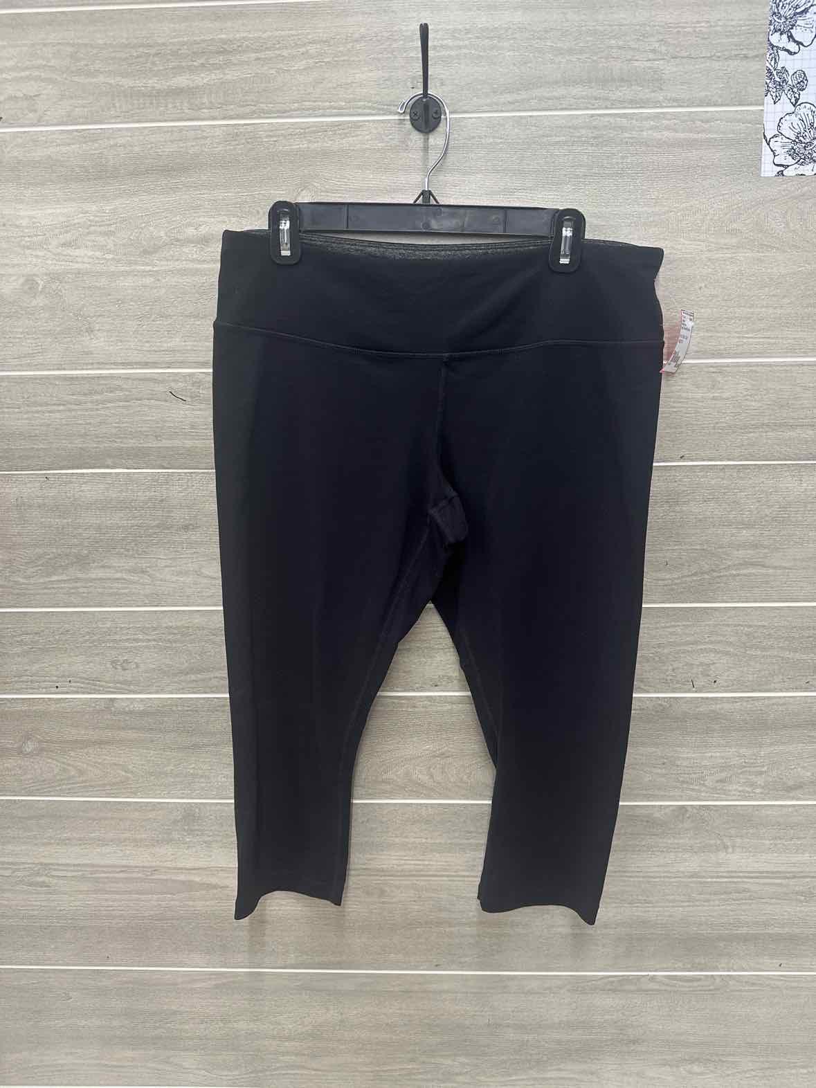 Energy Zone Black Womens Women Size XL Leggings