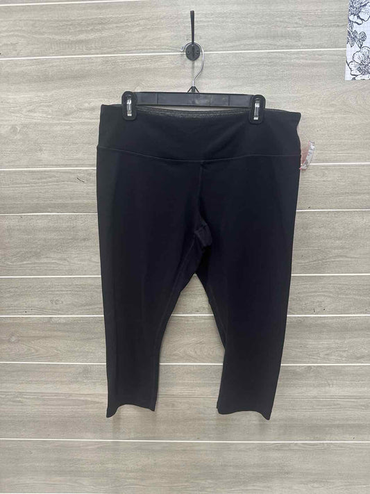 Energy Zone Black Womens Women Size XL Leggings