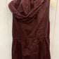 Market & Spruce Burgundy Womens Size Small Vest