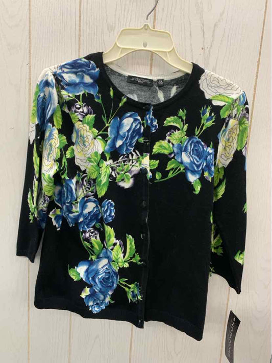 Notations Black Womens Size M/P Sweater