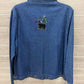 Northcrest Blue Womens Women Size 14 Blazer